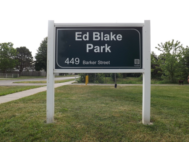 Ed Blake Sign